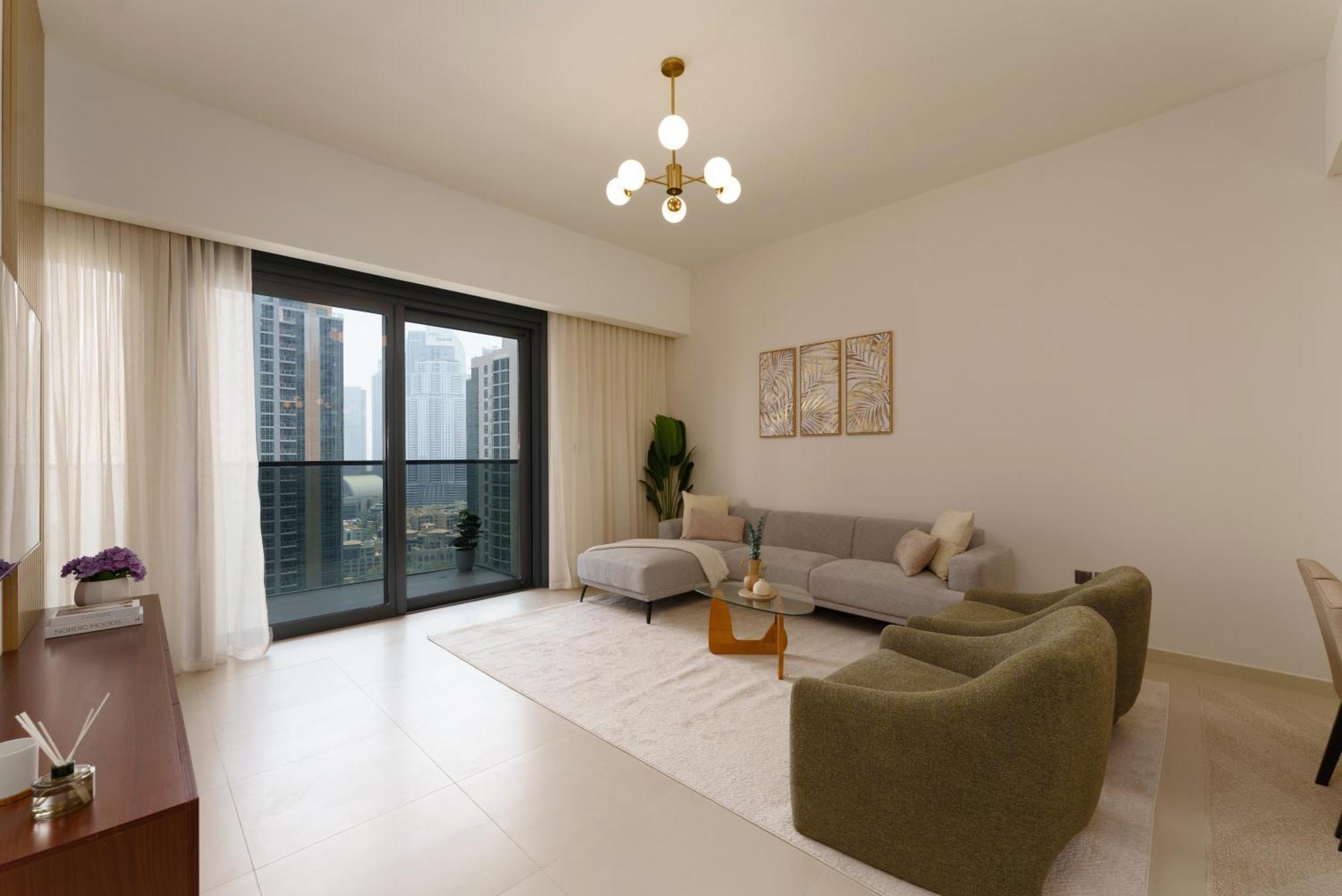Daniels Fountain View 3br In Downtown Apartment